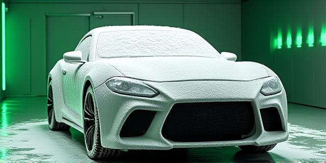 Lavaggio a mano con schiuma attiva